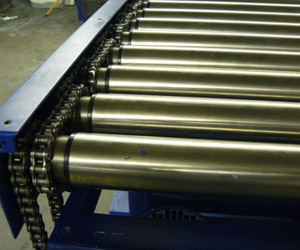 Powered Roller Conveyors Chain Drive