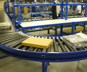 Powered Roller Conveyors Shaft Drive